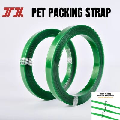 9-32 mm Ceinture d'emballage en plastique pour animaux de compagnie à surface en relief lisse pour l'emballage de fret lourd
