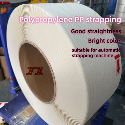 bande de cerclage de 9-15mm pp faisant la machine avec le baril 150kg matériel et le système de contrôle de PLC