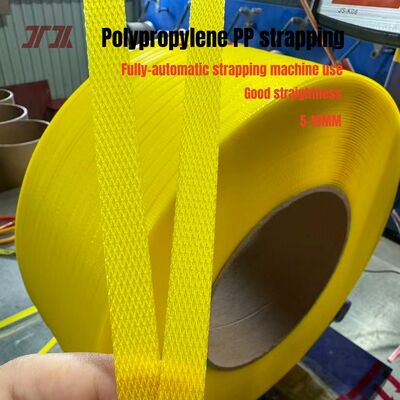 Ceinture d'emballage en polypropylène PP de 5-19 mm avec surface en relief et impression de logo personnalisé
