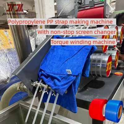 200-300m/min Running Speed Pp Belt Extrusion Line For 100-600kg/h High Capacity