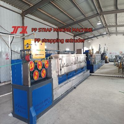 Machine de fabrication de bandes PP Ligne d'extrusion de bandes PP avec système de contrôle entièrement automatique PLC