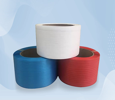 ANIMAL FAMILIER résistant fendu de ceinture d'emballage de plastique de cargaison de 32mm attachant le petit pain
