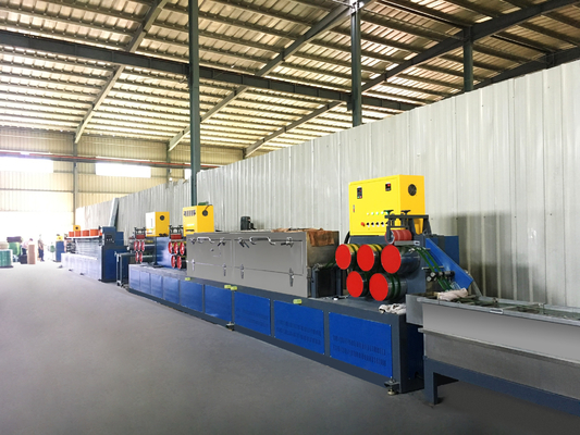 Courroie en plastique de JIATUO pp faisant la machine 250KW avec la boudineuse à vis simple