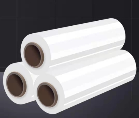 Le PE en plastique de empaquetage d'enveloppe de rétrécissement s'accrochent film de petit pain enorme de bout droit de palette