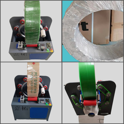 machine de revêtement en plastique d'enveloppe de bout droit de largeur de 10-12mm avec L scelleur