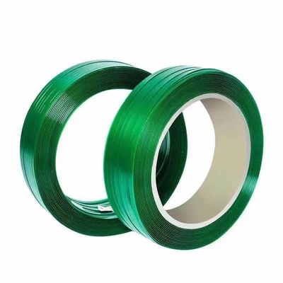 Emballage de palettes rouleaux de bandes d'acier en plastique, emballage en PET solide et durable