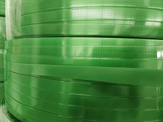 Des bandes d'emballage en PET résistantes à la température -40 °C à 80 °C tissées/en relief/lisses 10 kg/rôle