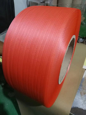 Ceinture d'emballage de boîte en polypropylène en PP, tirage 50-200KG en option, ceinture de liaison en carton en PP, couleur en option, spécifications 5-19mm