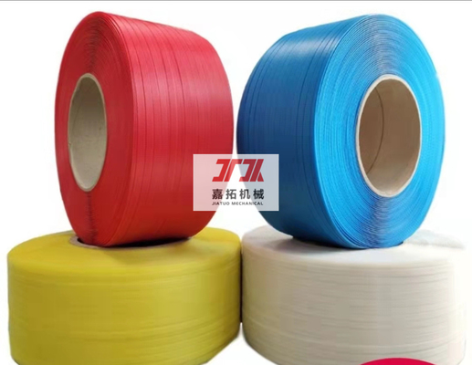 Ceinture de fixation en PP blanche à vis unique pour emballage lourd