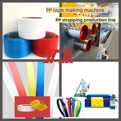 Machinerie pour la fabrication de rubans plastiques sur mesure Machine de fabrication de rubans plastiques PP équipement de production de rubans d'emballage PP pour les équipements d'extrusion PP haut de gamme