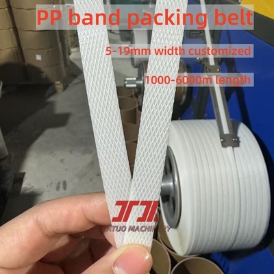 En gros, des bandes en plastique en PP pour palettes en polypropylène, avec une tolérance de largeur de 0,3 mm et une bonne droiture