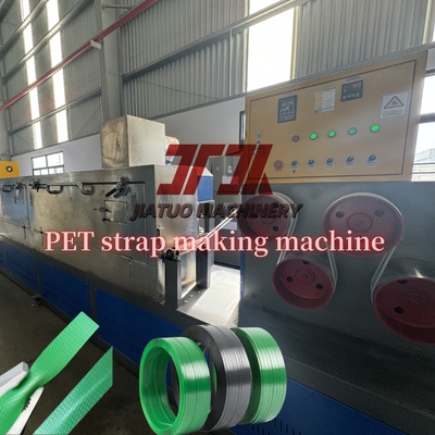 110φ Ligne d'extrusion à bande en plastique PET à vis unique avec contrôle PLC et enrouleur automatique 9-32 mm Forte résistance