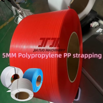 5 mm 6000m/Roll PP Pet Strap pour les besoins des clients avec une longueur plus longue