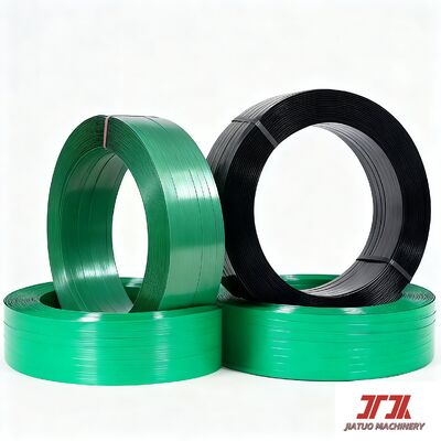 Sangle d'emballage PET vert noir 9-32mm pour l'emballage de marchandises