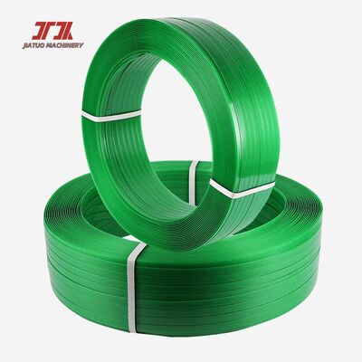 Des bandes d'emballage en PET de 9 à 32 mm de large avec une surface en relief et une résistance à la traction de 200 à 1000 kgf