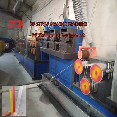 Ligne de production de sangles en polypropylène PP à 100% Machine de fabrication de sangles en PP avec échangeur d'écran automatique