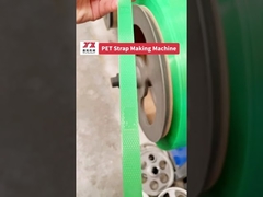 Machine de fabrication de feuillard PET plastique 200 kg/h avec contrôle PLC 200 kW