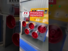 Machine à fabriquer des feuillards PP à vis unique et 2 courroies, 300-380 kg/h, ligne d'extrusion de feuillard PP